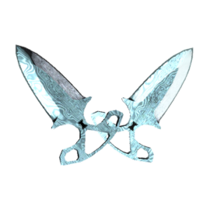 ★ StatTrak™ Shadow Daggers | Damascus Steel (Minimal Wear)