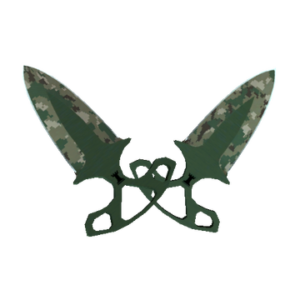 ★ StatTrak™ Shadow Daggers | Forest DDPAT (Minimal Wear)