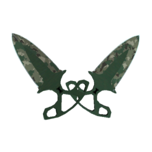 ★ StatTrak™ Shadow Daggers | Forest DDPAT (Well-Worn)