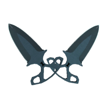 ★ StatTrak™ Shadow Daggers | Night (Well-Worn)