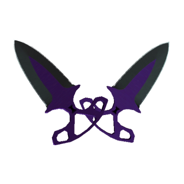★ StatTrak™ Shadow Daggers | Ultraviolet (Minimal Wear)