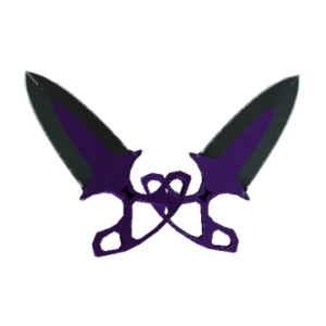 ★ StatTrak™ Shadow Daggers | Ultraviolet (Well-Worn)