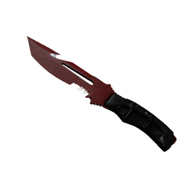 ★ Survival Knife | Crimson Web (Well-Worn)